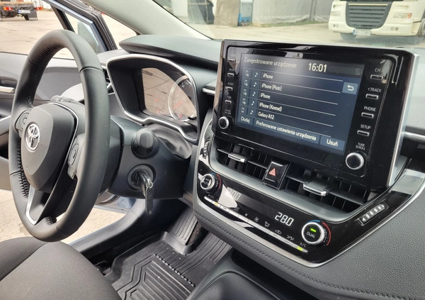 Toyota Corolla cena 44034 przebieg: 3400, rok produkcji 2022 z Radzymin małe 137